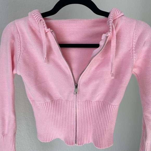 Knit Matching Set in Pink - Picture 7 of 9